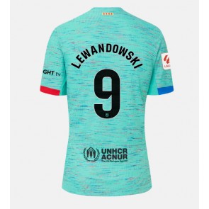 Maillot de foot Barcelona Robert Lewandowski #9 Troisième 2023-24 Manches Courte